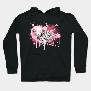 Deep Pink Hoodie